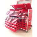 Heavy Duty Chinese supplier drawers steel tool chest with casters